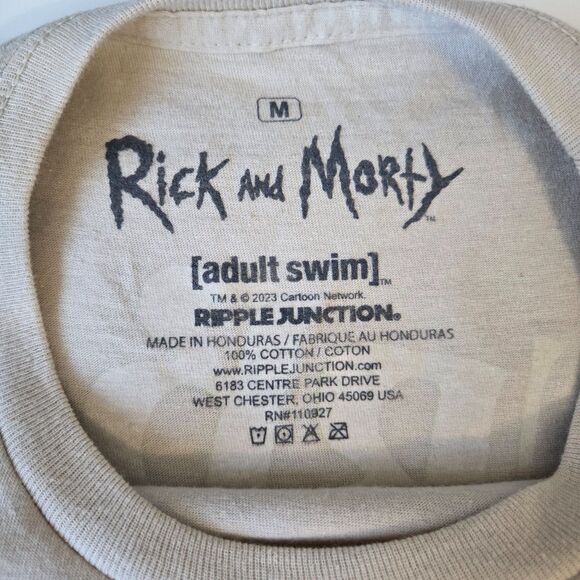 🛸 Rick and Morty “Wubba Lubba Dub Dub” Graphic T-Shirt | Size M | Like New - Picture 9 of 10